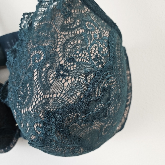 ThirdLove Lace Contour Plunge Bra Size 40E/40DD Green - Picture 4 of 7